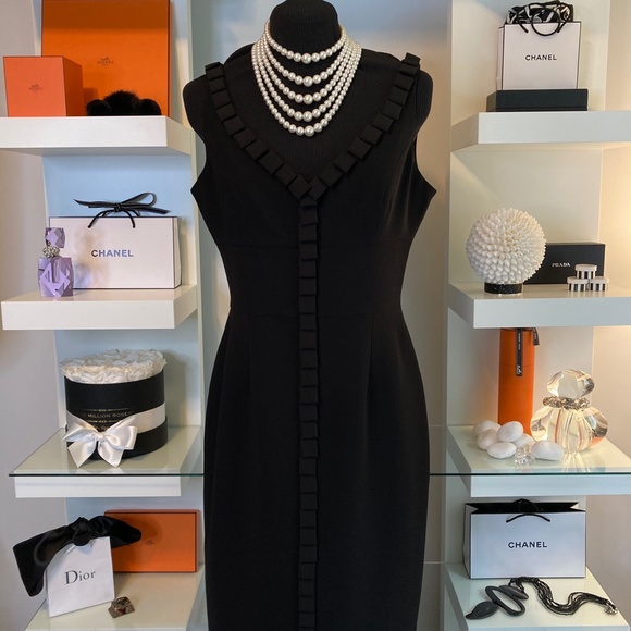 🖤 CARTISE ELEGANZA BLACK DRESS - Picture 3 of 11